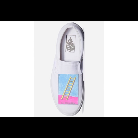 Customized Unisex Loteria Slip-On Vans - Picture 3 of 8